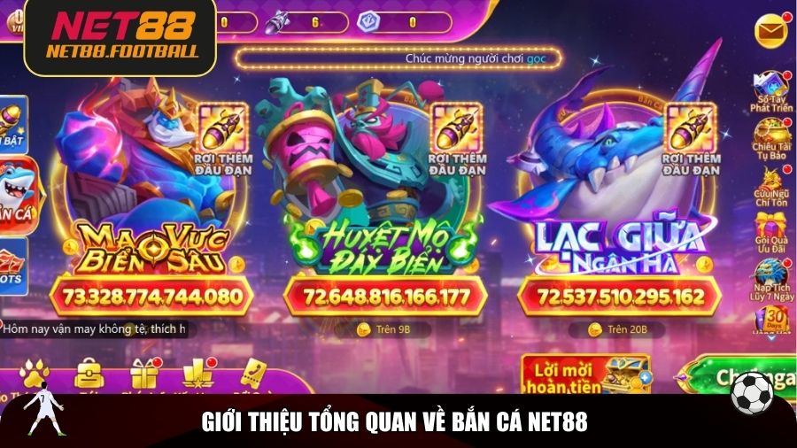 Giới thiệu tổng quan về bắn cá NET88