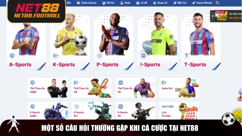 Một số câu hỏi thường gặp khi cá cược tại NET88