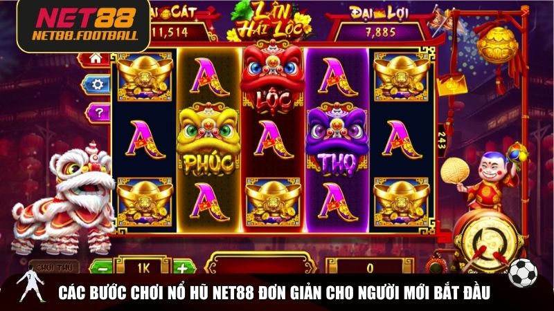 Các bước chơi nổ hũ NET88 đơn giản cho người mới bắt đầu